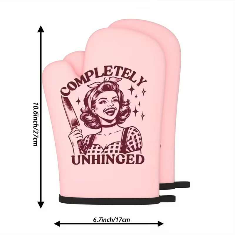 Completely Unhinged Kitchen Gloves