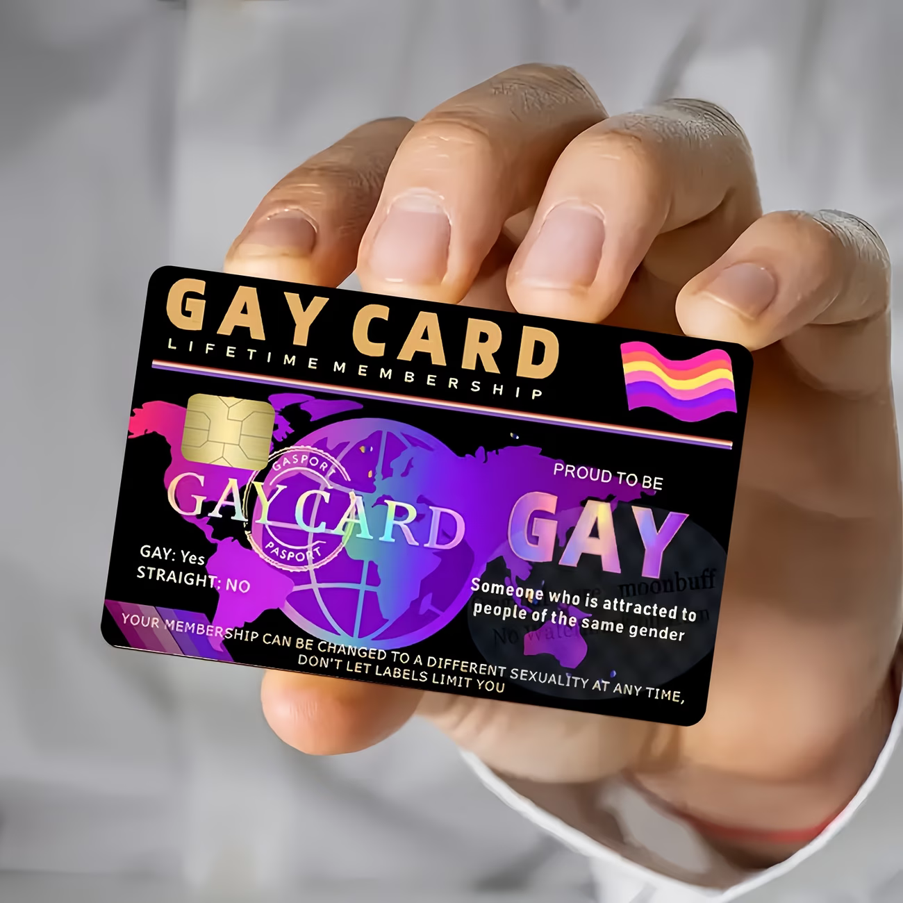 Pride Lifetime Membership Card 2