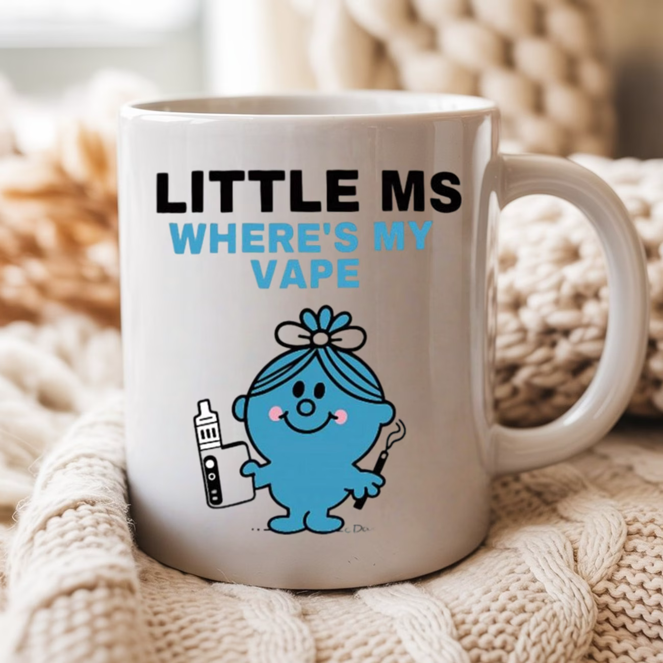 “Little Miss Where’s my Vape” ceramic mug
